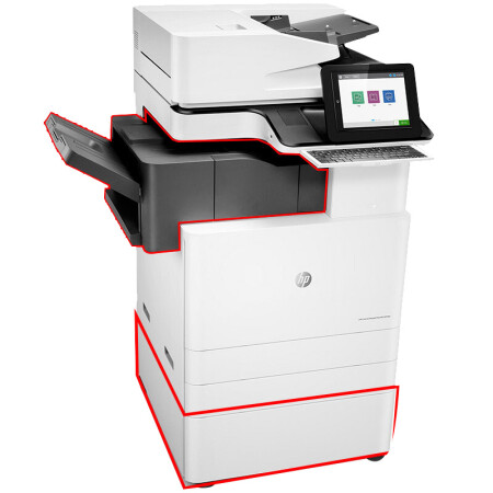 惠普（HP）Color LJ Managed MFP E87660du 管理型彩色数码复合机