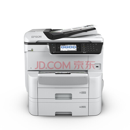 爱普生 EPSON WF-C8690a A4/A3+彩色墨仓式办公数码复合机（双纸盒+工作台+3年质保）