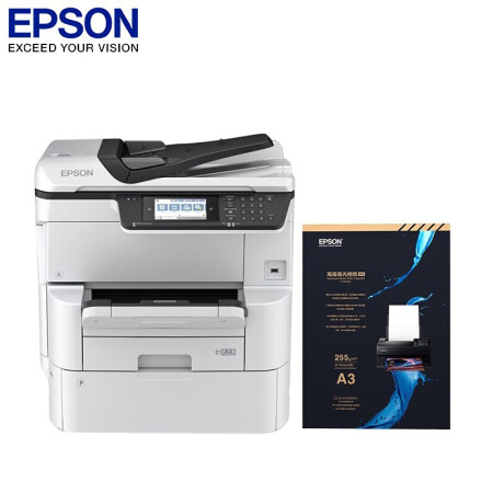 爱普生（EPSON）WF-C878RaA4/A3+彩色喷墨仓大中型办公数码复合机 单纸盒+安装+1年服务+高光相纸