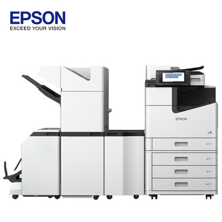 爱普生（EPSON）WF-C20750c A3+彩色喷墨阵列数码复合机 打印/复印/扫描 大容量进纸器+连接单元+鞍式装订器