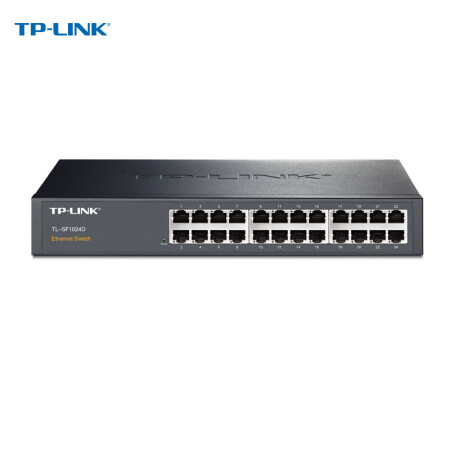 普聯（TP-LINK）TL-SF1024D 24口百兆非網管交換機 監控網絡網線分線器 分流器 金屬機身