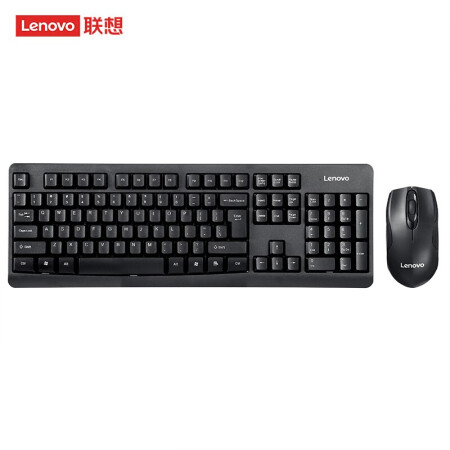 >联想（lenovo）无线键盘鼠标套装 无线键鼠套装 办公鼠标键盘套装 KN101电脑键盘笔记本键盘