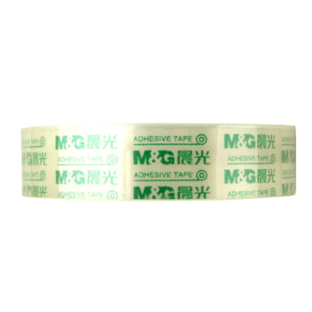 晨光（M&G）高透明膠帶易撕小膠帶學生考試文具辦公用品 12mm*30y（12卷/筒裝）AJD97320 5桶裝