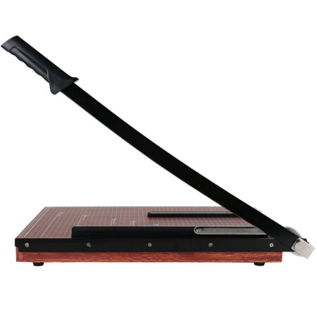 得力(deli)8002可裁切A3規(guī)格紙裁紙機(jī) 木質(zhì)切紙機(jī) 照片刀切紙板切紙刀裁紙刀多規(guī)格 460*380mm