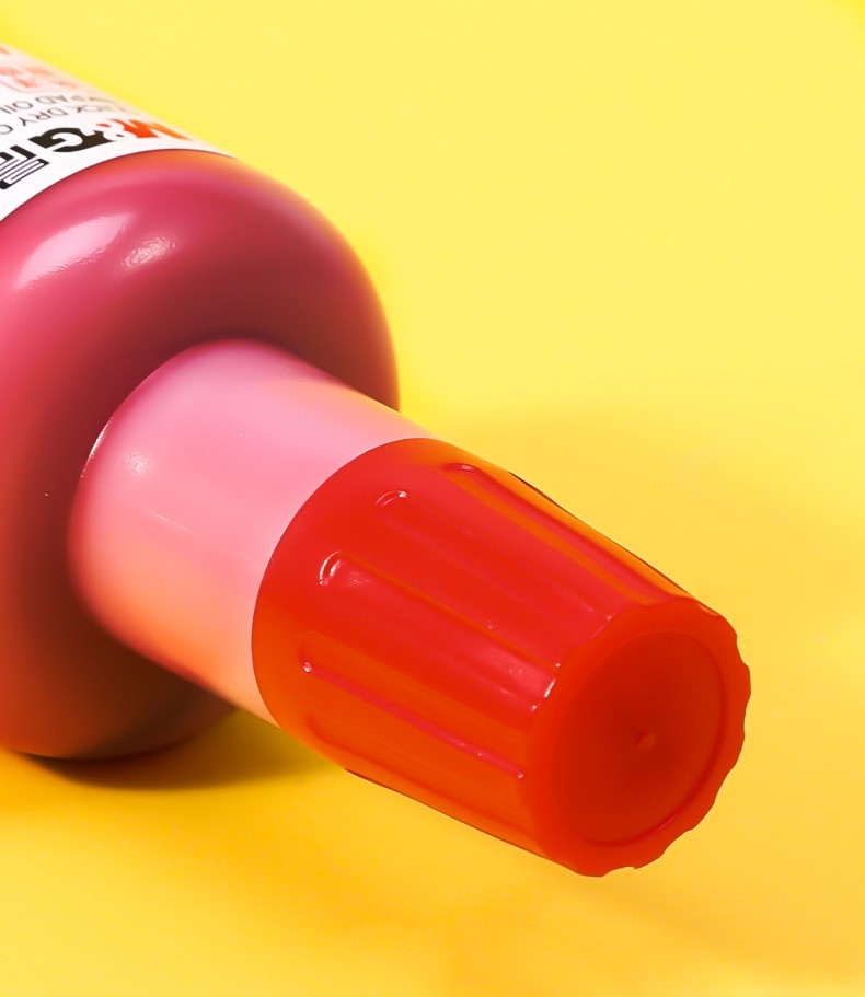 晨光原子印油 红色速干印泥 秒干快干印台油 大容量印泥水刻章公章