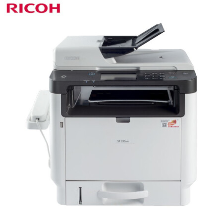 理光（Ricoh）SP 330SFN A4黑白激光四合一多功能一体机 打印复印扫描传真
